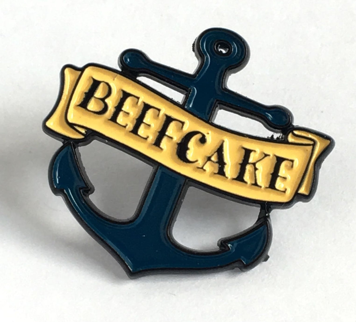 Anchor-shaped pin